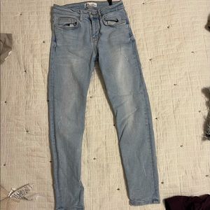 High rise Zara jeans